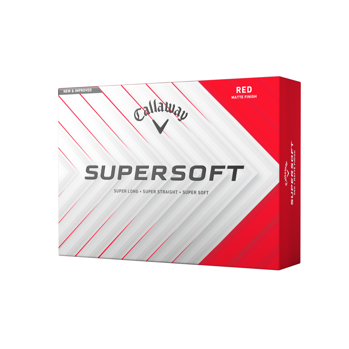 Callaway Supersoft Matte Rood - doos