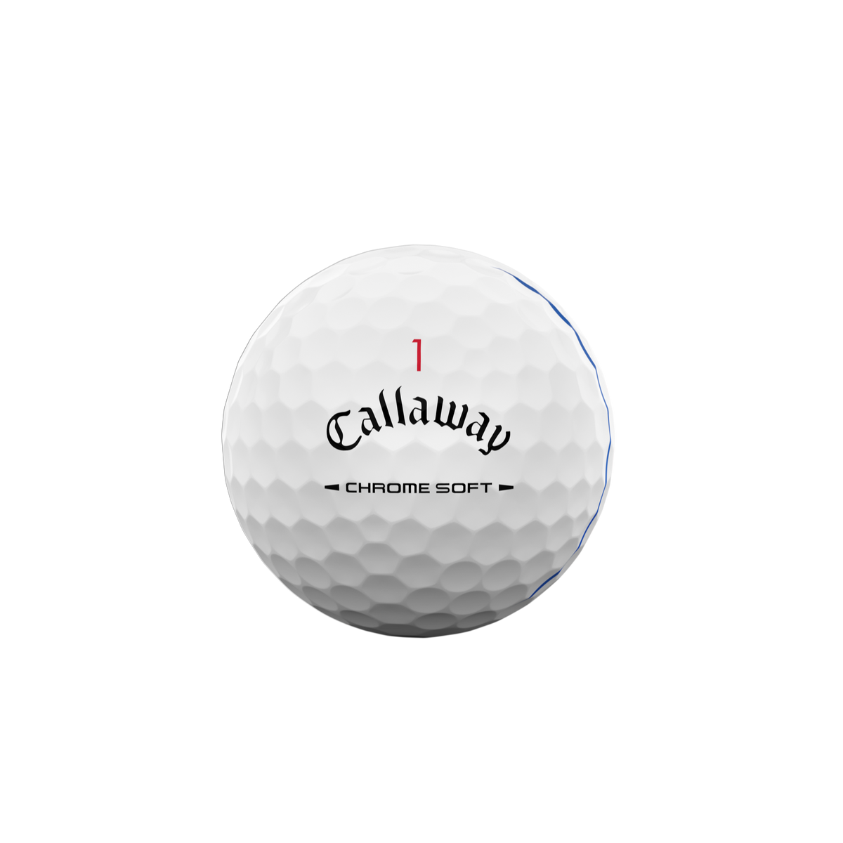 Callaway Chrome Soft Triple Track — vooraanzicht