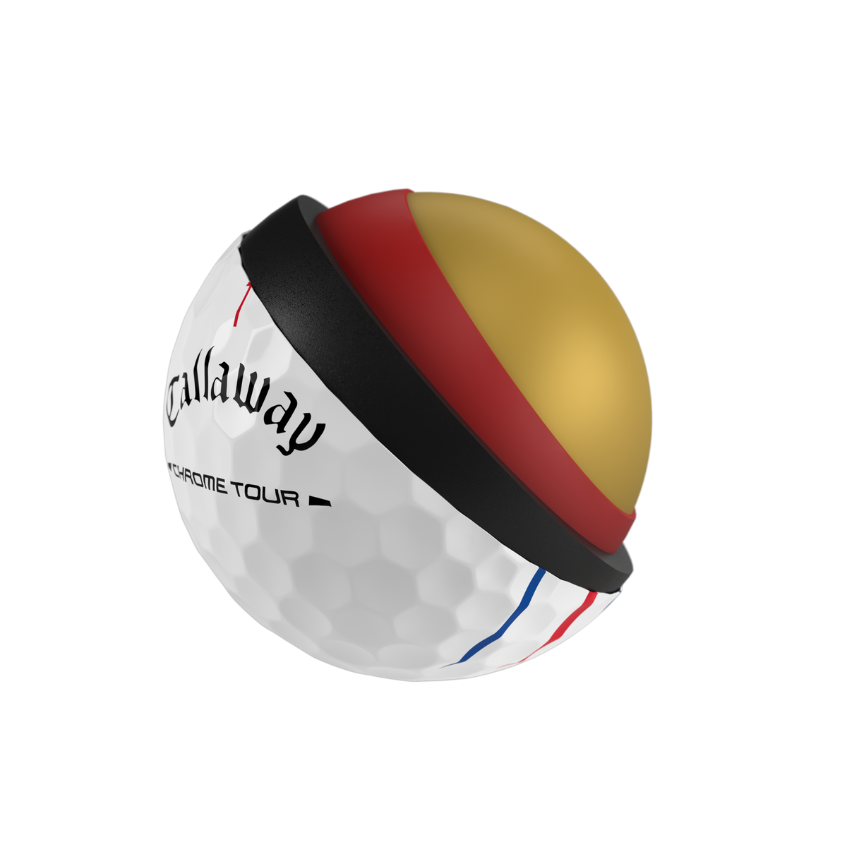 Callaway Chrome Tour Triple Track - technologie