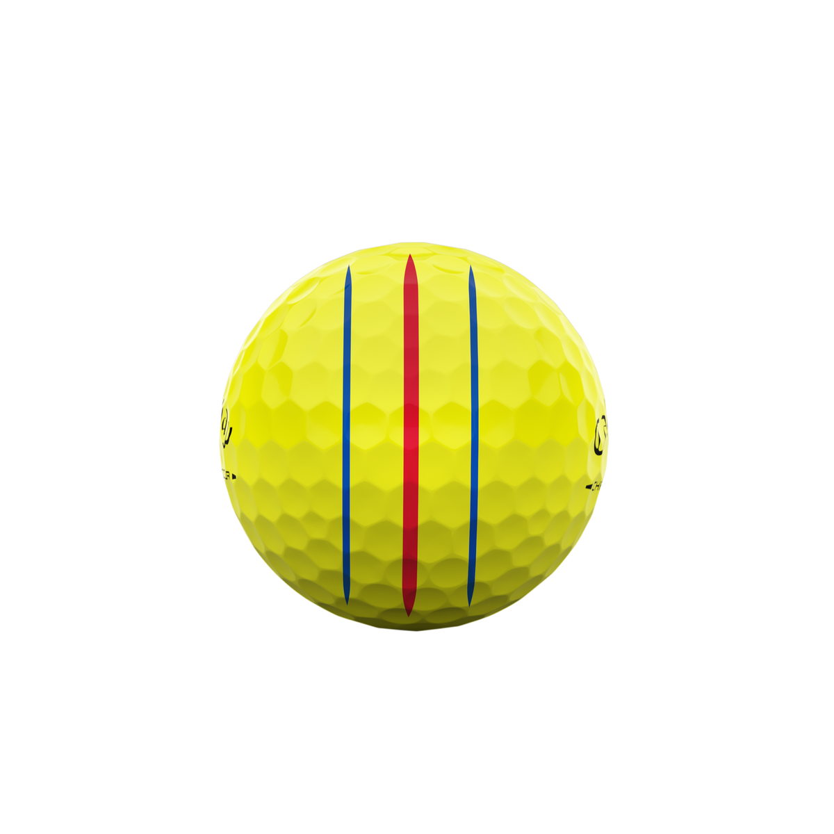Callaway Chrome Tour Triple Track geel - zijkant
