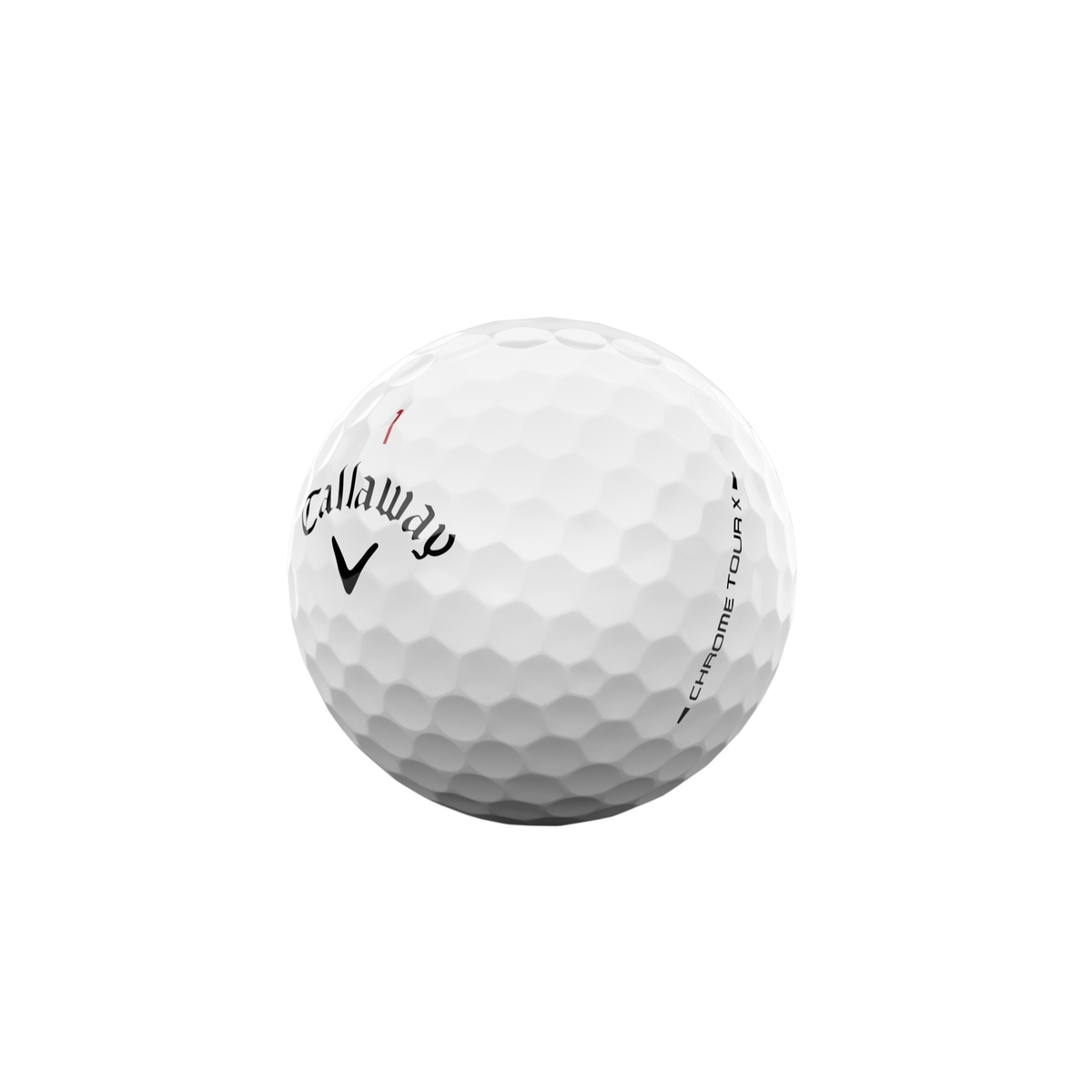Callaway Chrome Tour X wit - driekwart