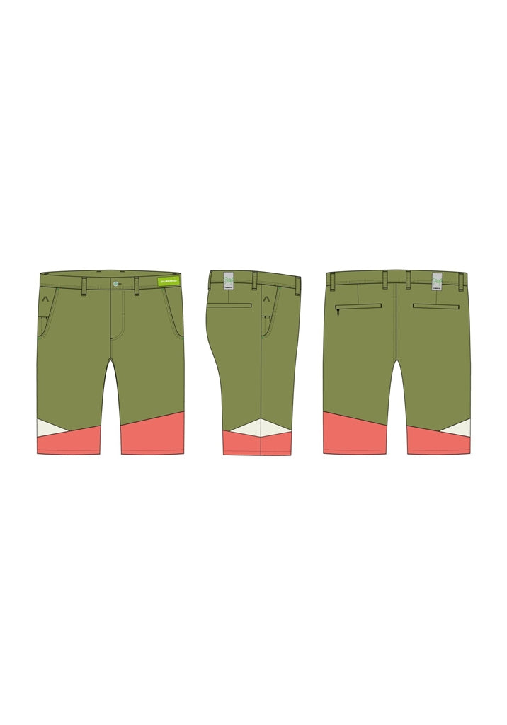 Alberto Earnie-B 3xDRY Cooler Golfshort Heren - Groen