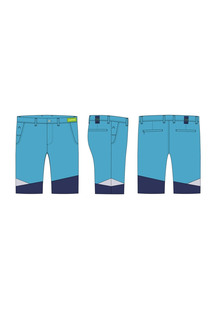 Alberto Earnie-B 3xDRY Cooler Golfshort Heren - Blauw