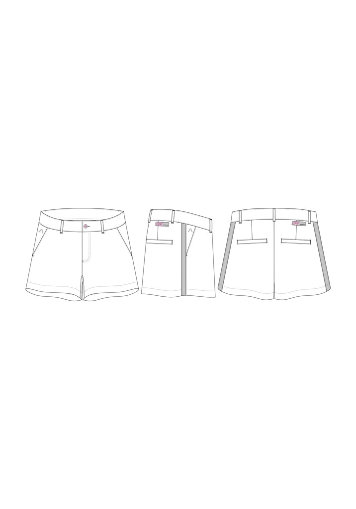 Alberto Arya-K-SB 3xDRY Cooler Golfshort Dames - sfeerbeeld
