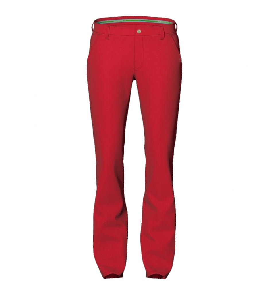 Alberto Pro 3xDRY Cooler Golfbroek Heren - Rood