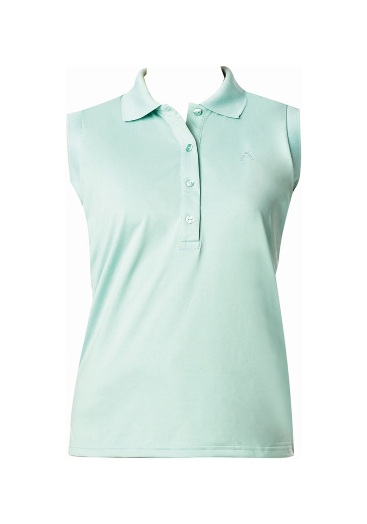 Alberto Evi Dry Comfort Polo Dames - Lichtgroen