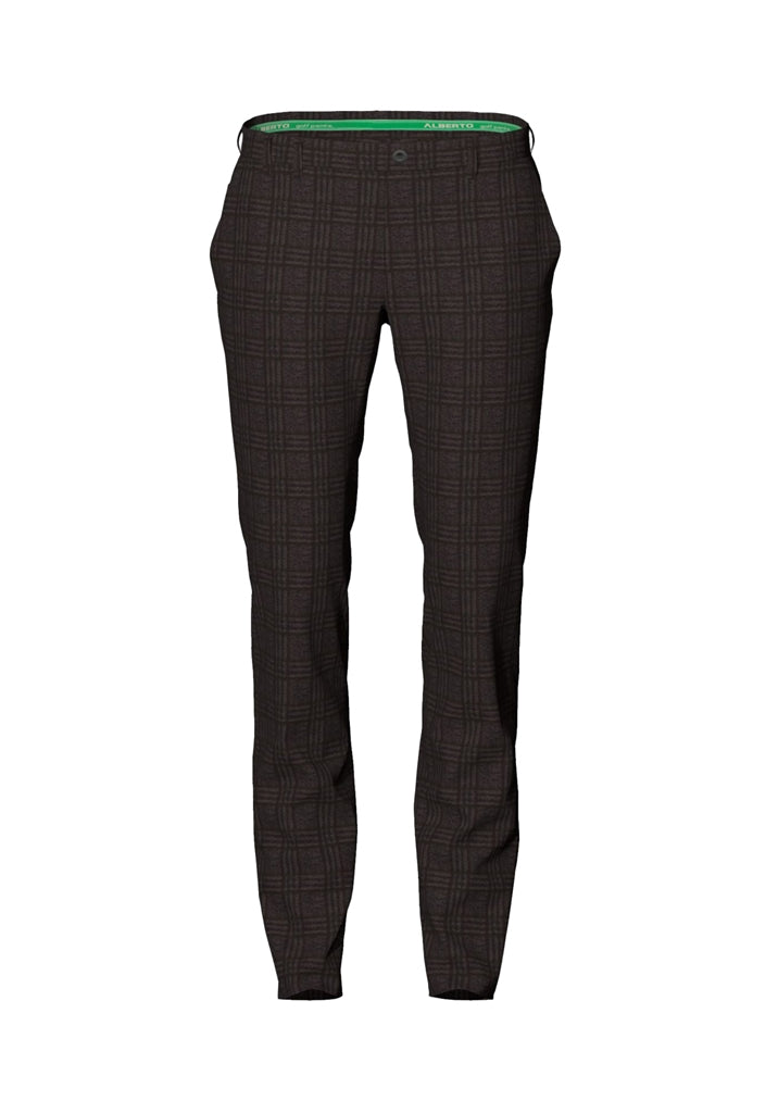 Alberto Ian Cool Glencheck Jersey Golfbroek Heren - Ruit (089)