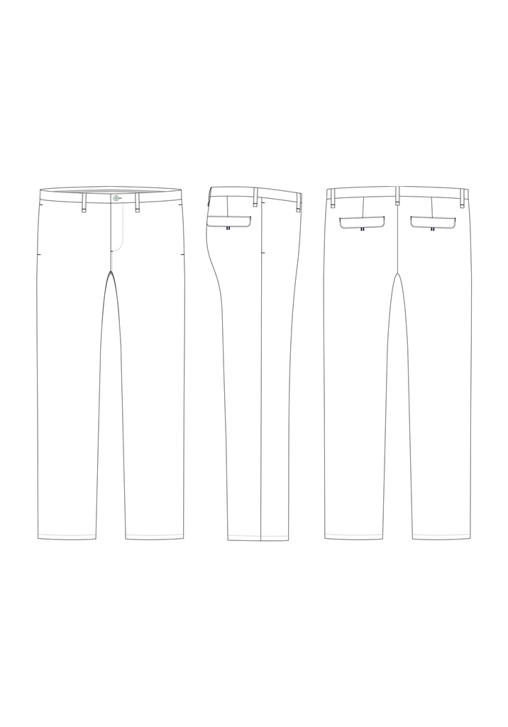 Alberto Fred Two-Tone Wool Look Golfbroek Heren - sfeerbeeld