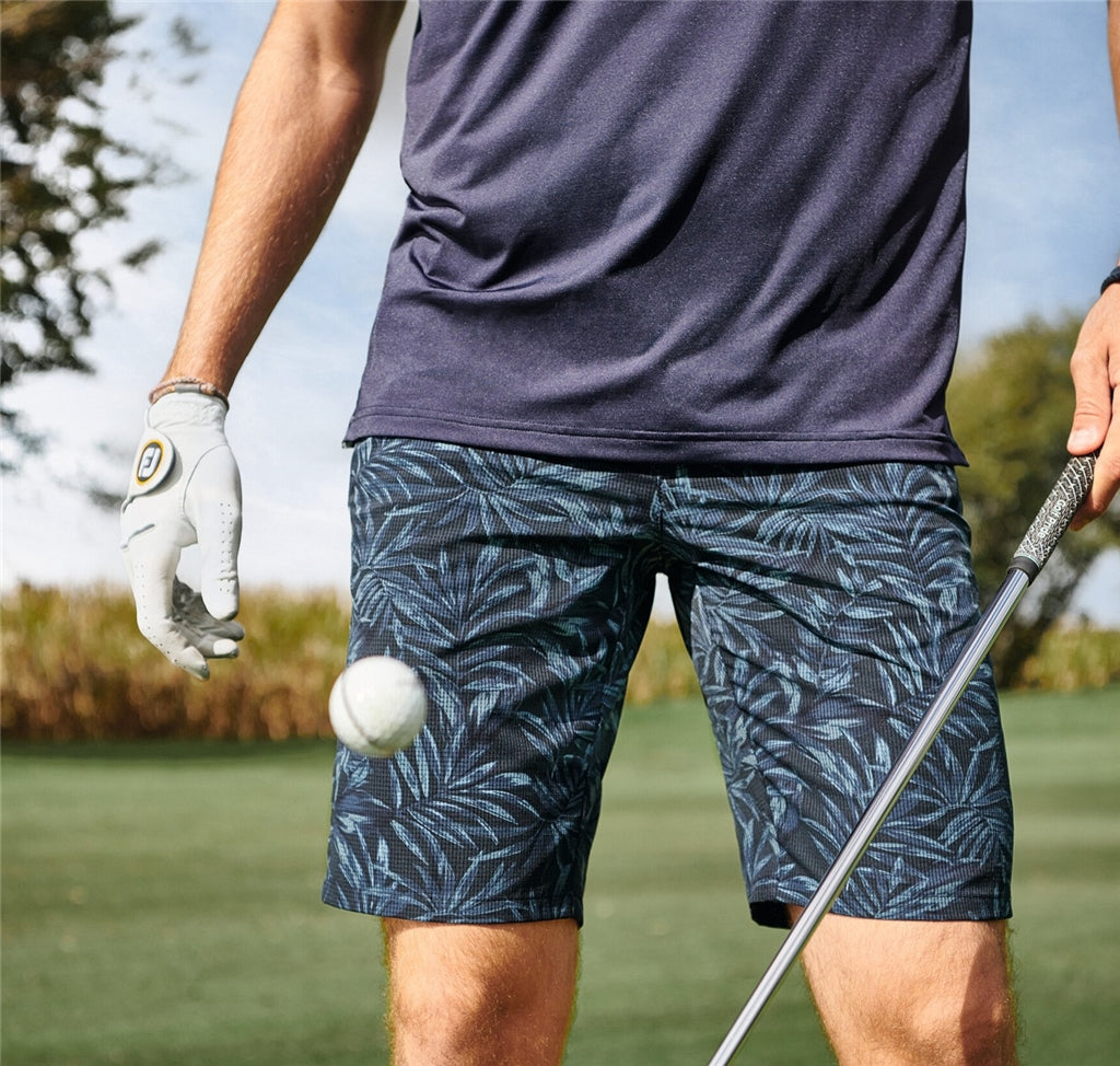 Alberto Earnie WR Performance Mesh Golfshort Heren - Print (068) detail