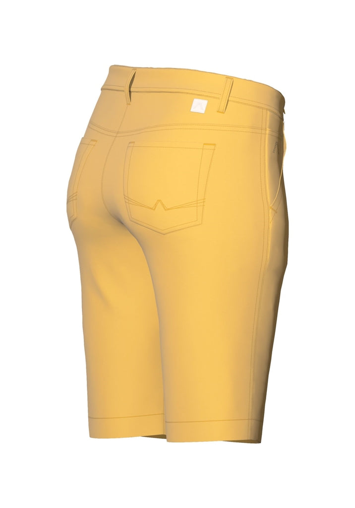 Alberto Alva-K 3xDRY Cooler Golfshort Dames - Zonnegeel