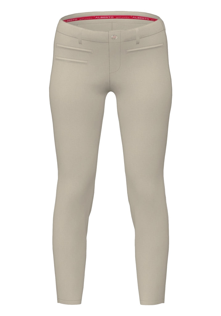 Alberto Tina-CR 3xDRY Cooler Golfbroek Dames - Wit