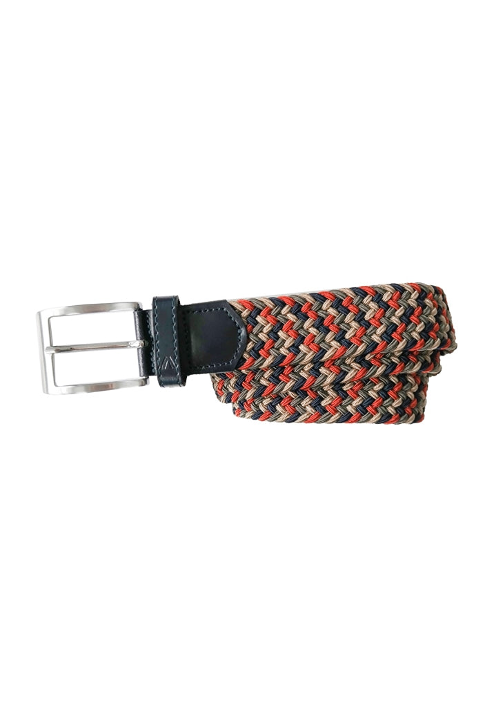 Alberto Riem Multicolor Braided Heren - Multicolor