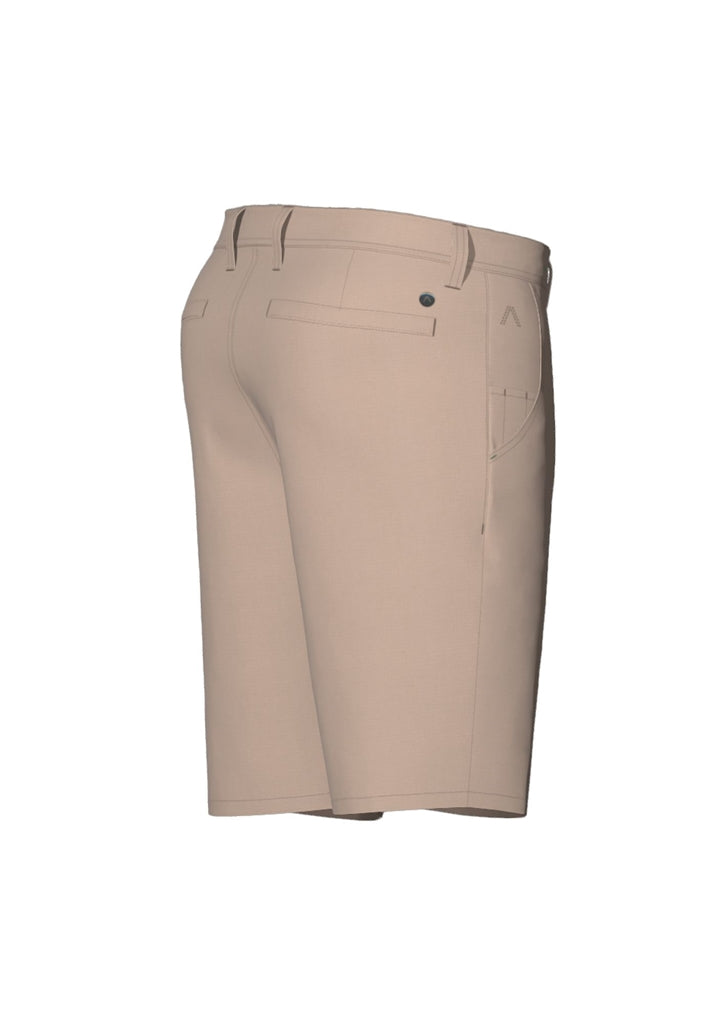 Alberto Earnie Tech Linen Golfshort Heren - Bruin