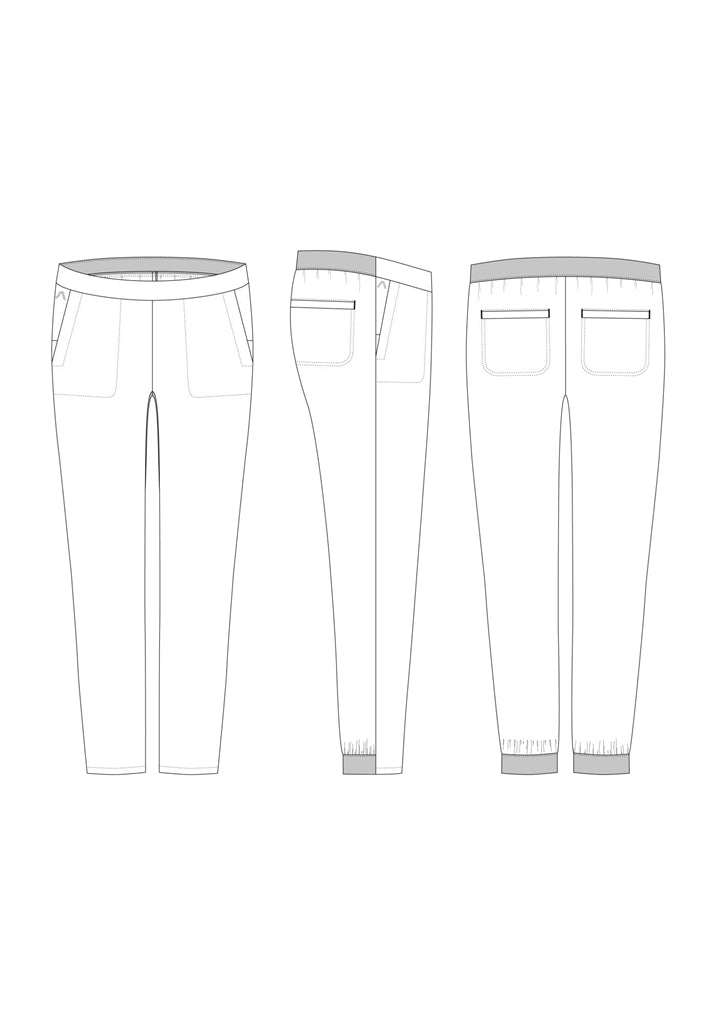 Alberto Sandra-SA 3xDRY Cooler Golfbroek Dames - sfeerbeeld