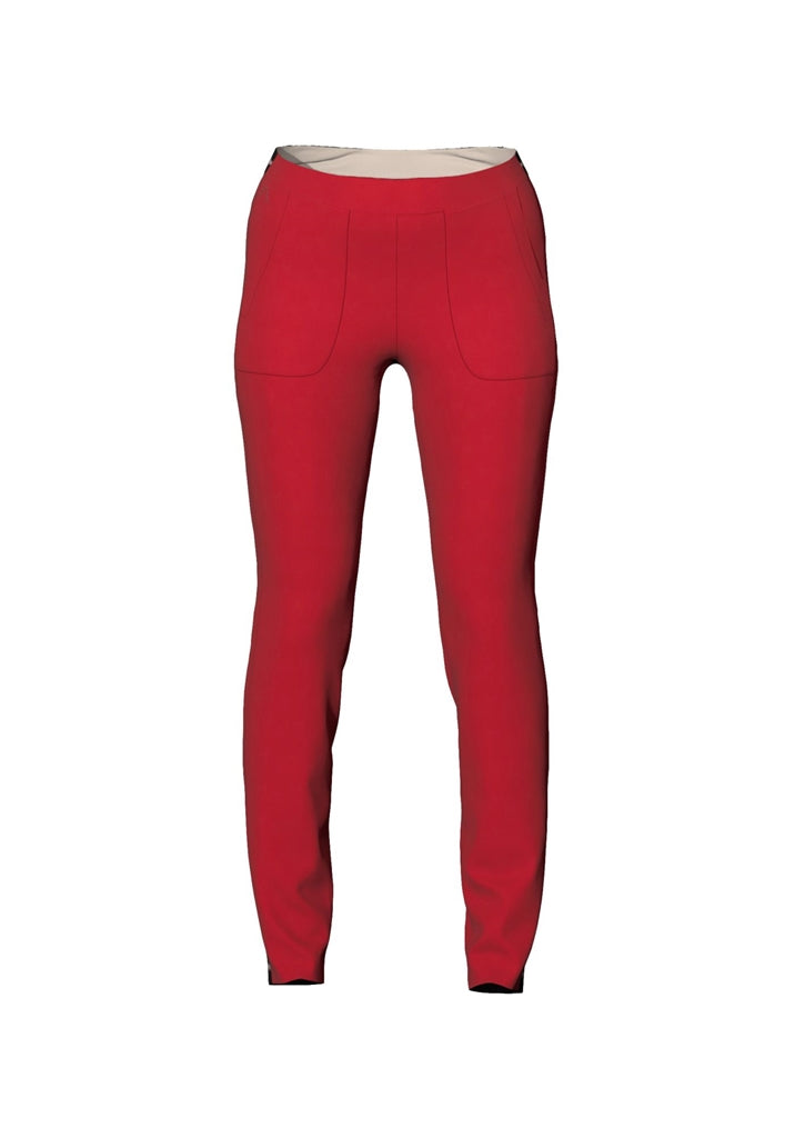 Alberto Sandra-SA 3xDRY Cooler Golfbroek Dames - Rood