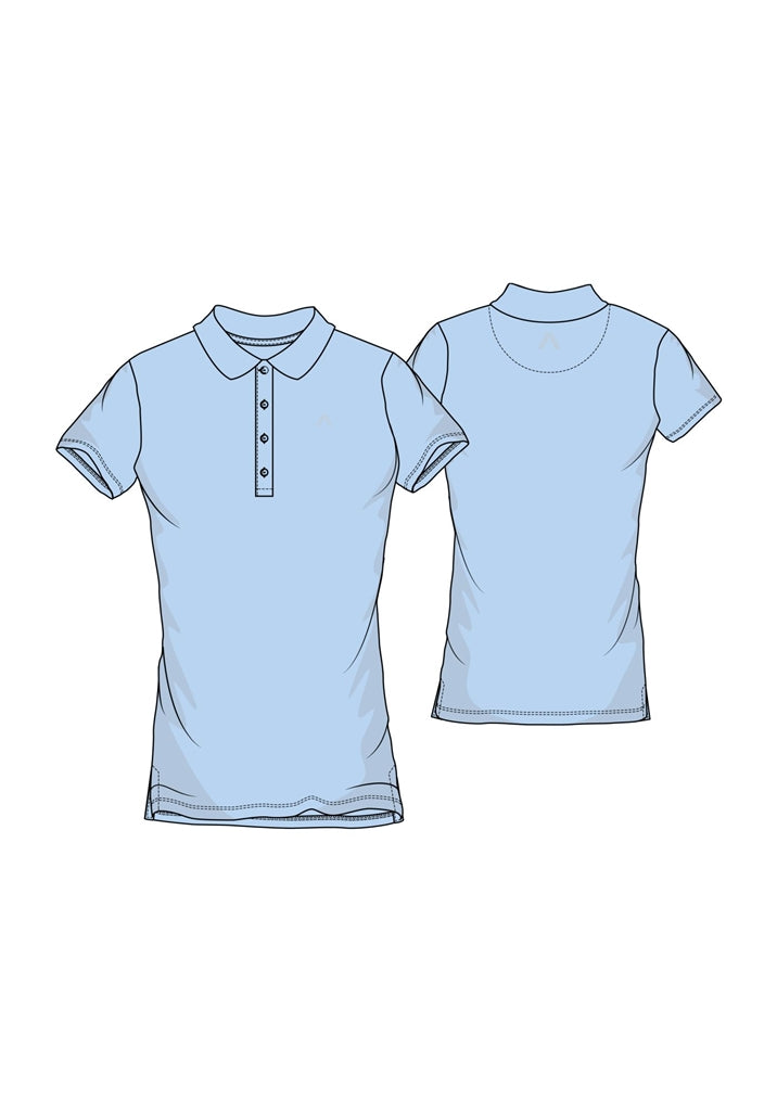 Alberto Eva Dry Comfort Polo Dames - Blauw