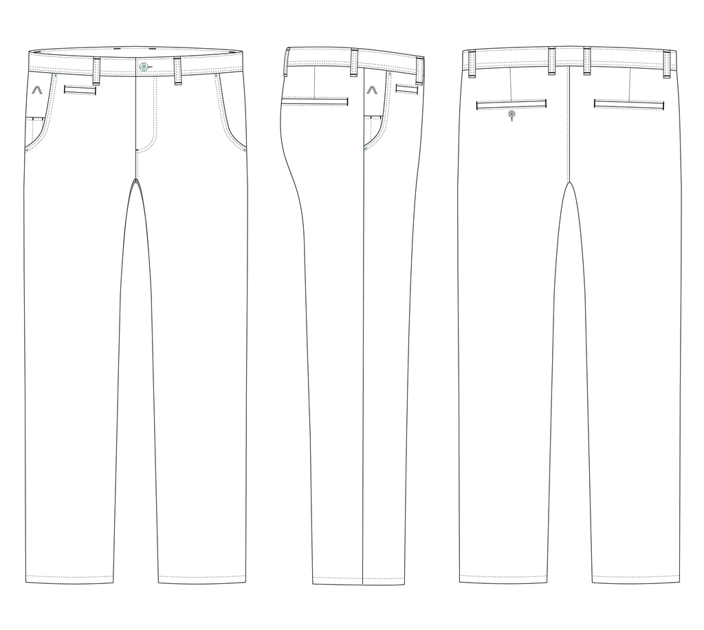 Alberto Rookie Stretch Energy Golfbroek Heren - sfeerbeeld