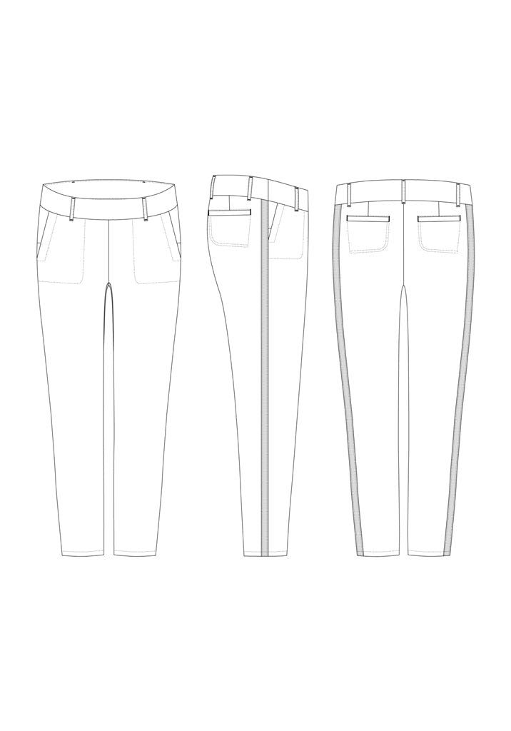 Alberto Lucy-SB 3xDRY Cooler Golfbroek Dames - sfeerbeeld