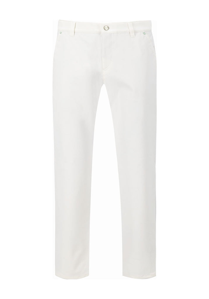 Alberto Pro 3xDRY Cooler Golfbroek Heren - Wit (100)