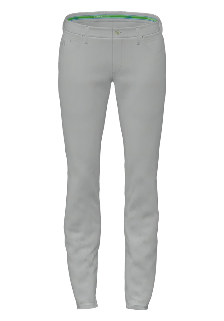 Alberto Robin-G 3xDRY Cooler Golfbroek Heren - Middengrijs