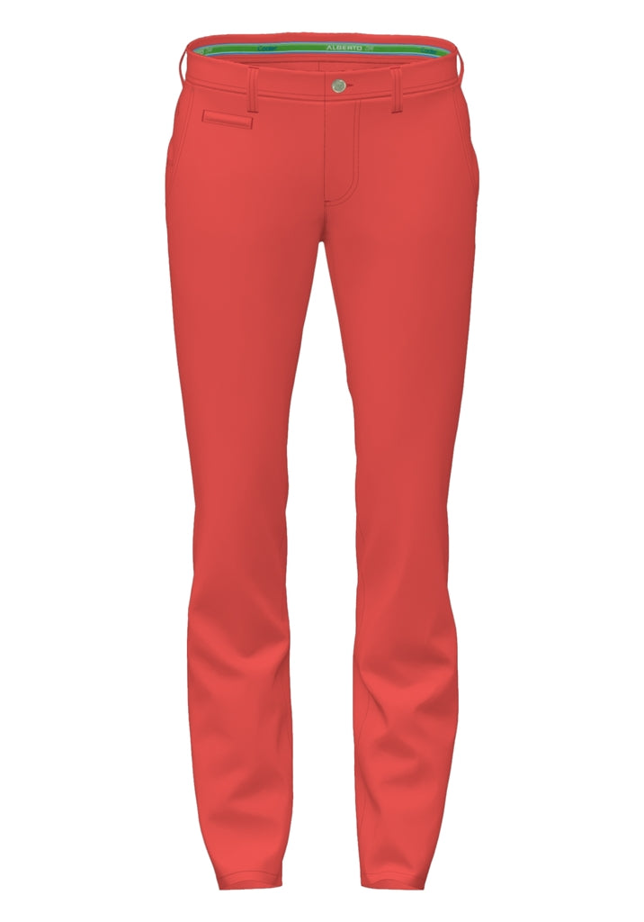 Alberto Rookie 3xDRY Cooler Golfbroek Heren - Oranje