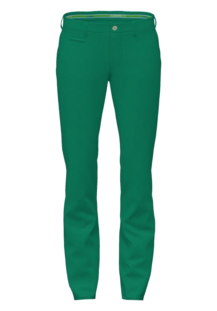 Alberto Rookie 3xDRY Cooler Golfbroek Heren - Groen (645)