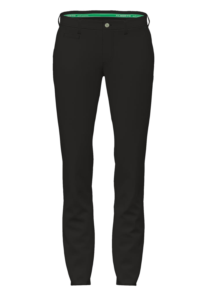 Alberto Rookie Ceramica Gabardine Golfbroek Heren - Zwart