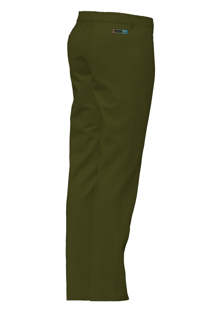 Alberto Rookie Coolmax Super Light Golfbroek Heren - Legergroen