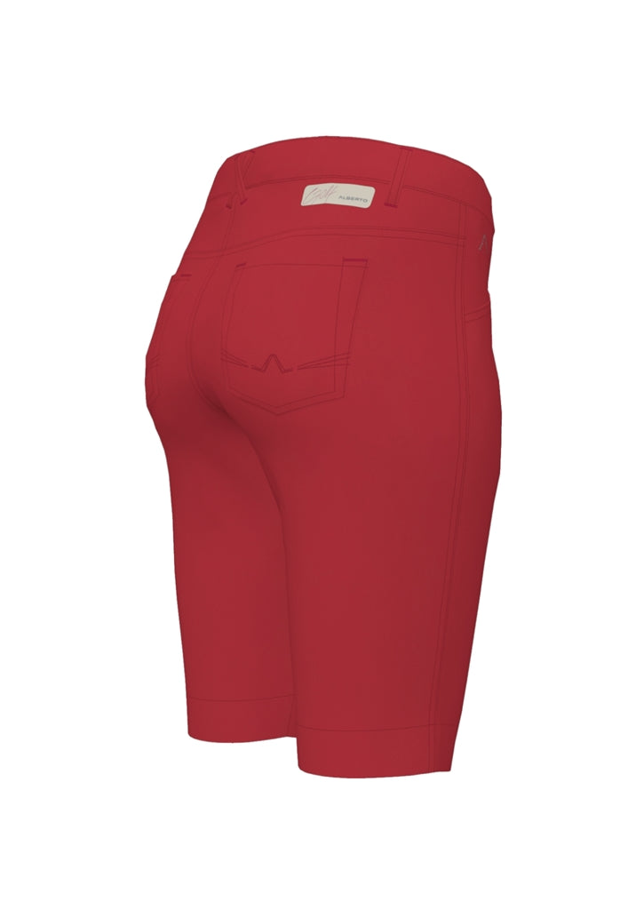Alberto Mona-K 3xDRY Cooler Golfshort Dames - Rood