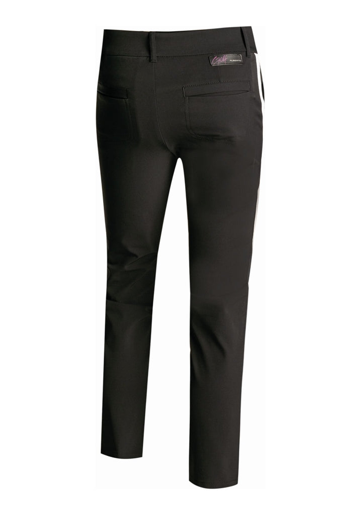 Alberto Lucy-CR-SB 3xDRY Cooler Golfbroek Dames - Zwart
