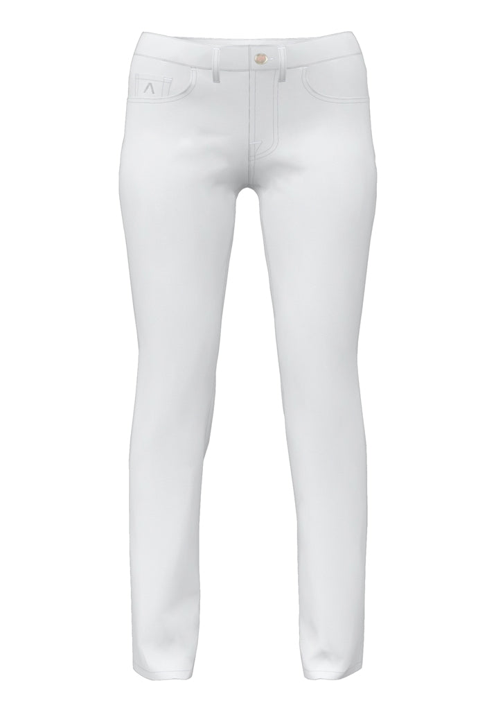 Alberto Julia 3xDRY Cooler Golfbroek Dames - Wit