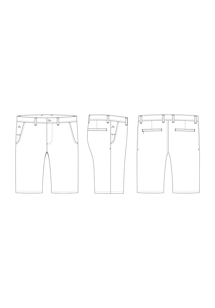 Alberto Earnie WR Fuzzy Flowers Golfshort Heren - sfeerbeeld