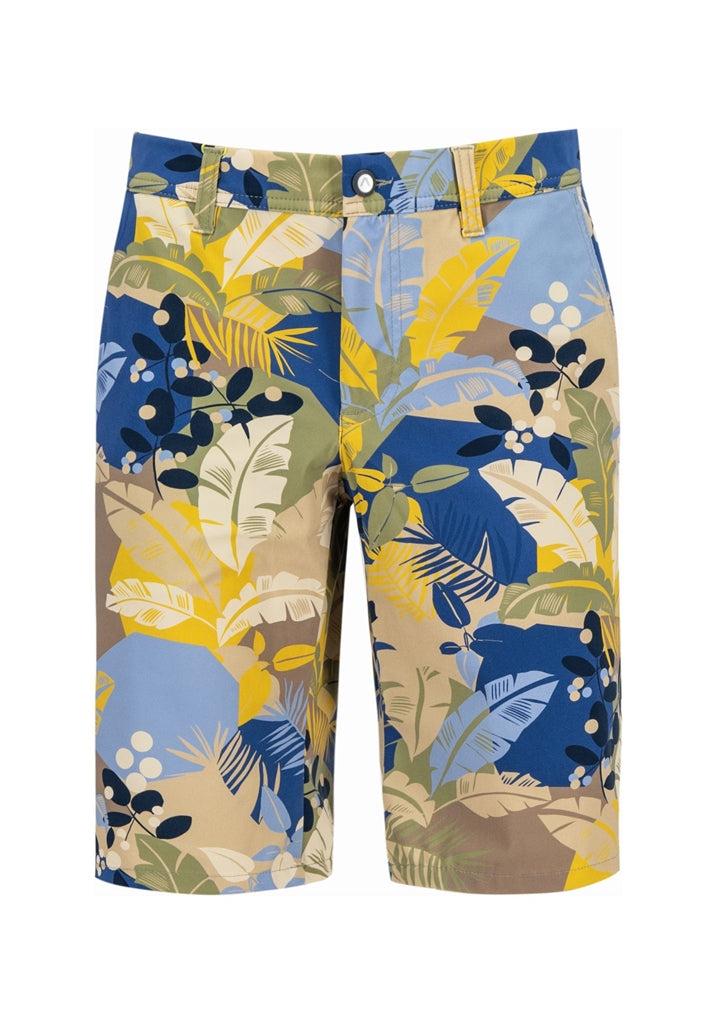 Alberto Earnie Jungle Jersey Golfshort Heren - Print