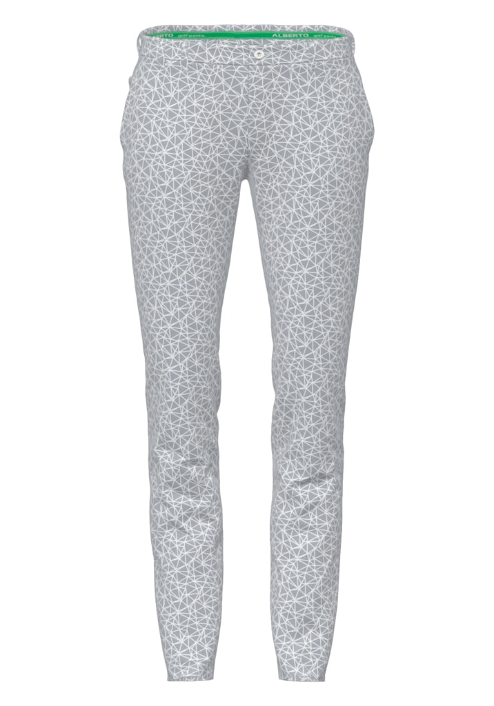 Alberto Ian Revolutional Grid WR Golfbroek Heren - Print