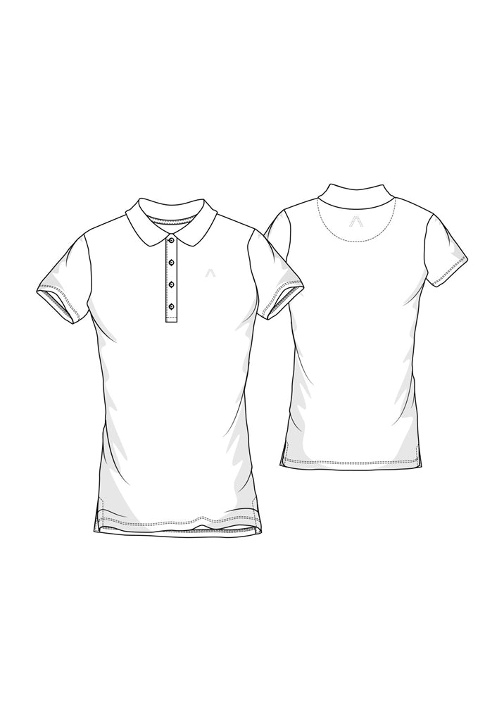 Alberto Eva Dry Comfort Polo Dames - Wit (100)