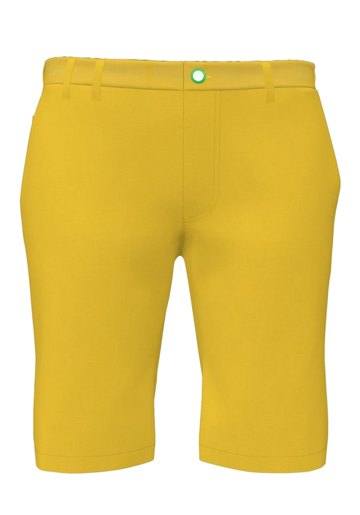 Alberto Ian-K-OA WR Revolutional Golfshort Heren - Zonnegeel