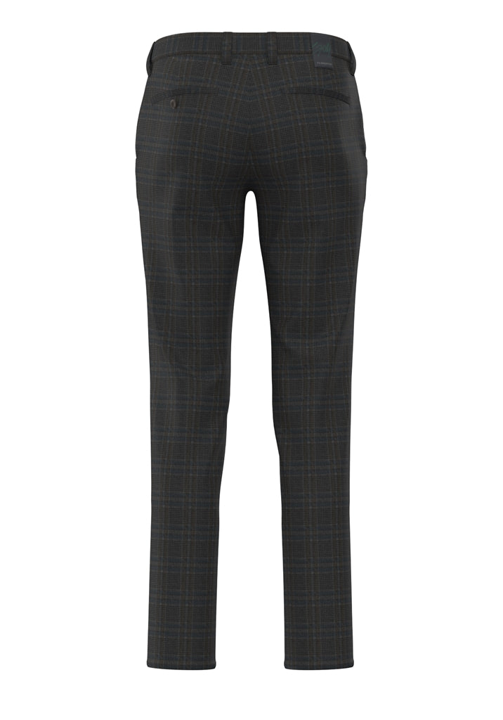 Alberto Rookie Jersey Check Golfbroek Heren - Ruit