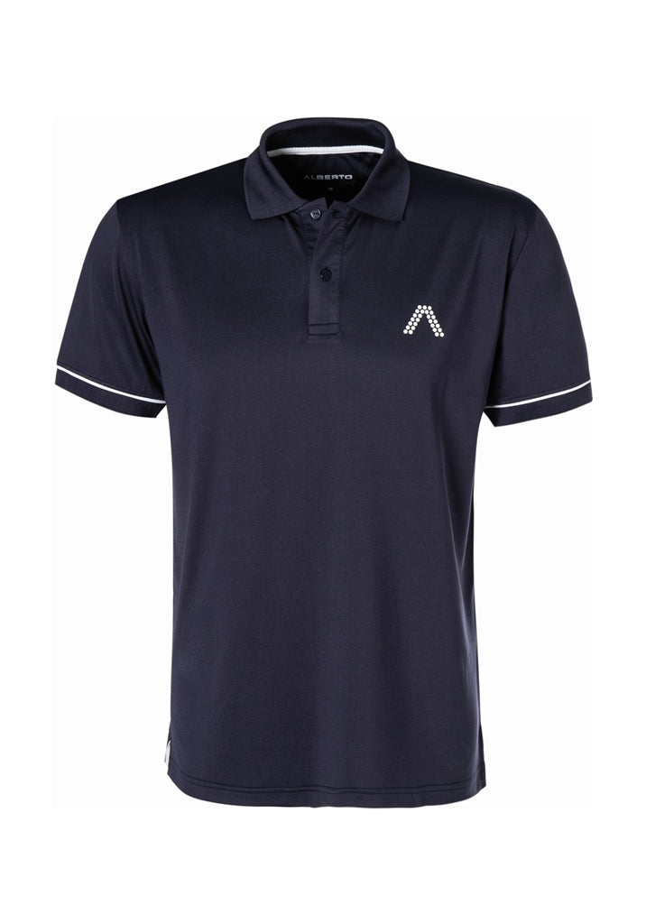 Alberto Paul Dry Comfort Polo Heren - Navy