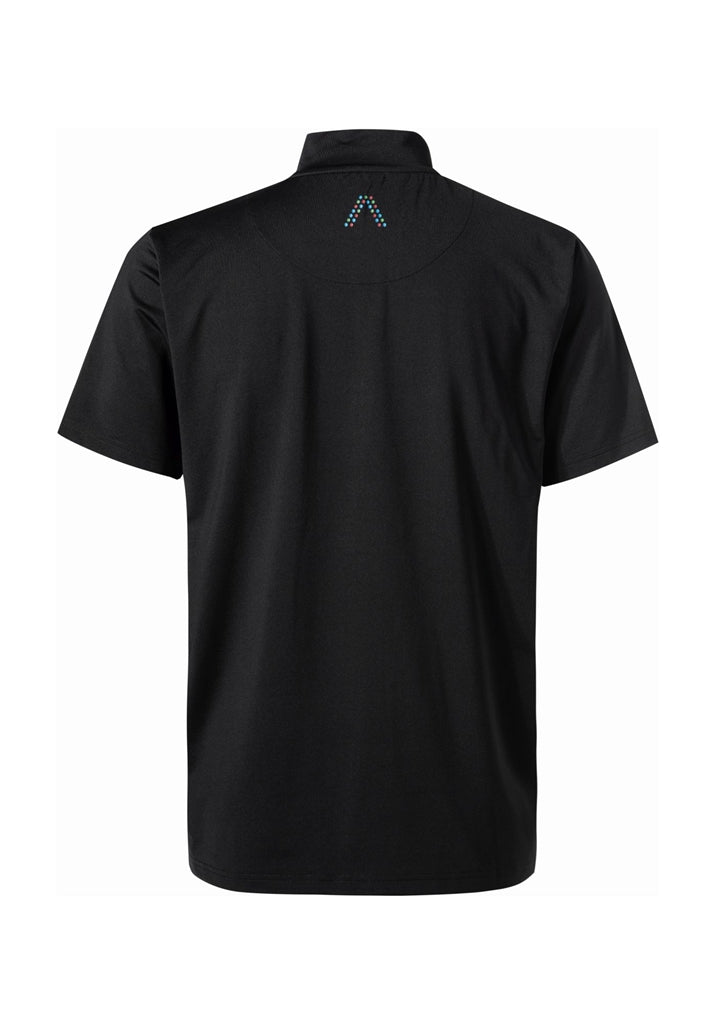 Alberto Jan Dry Comfort Polo Heren - Zwart