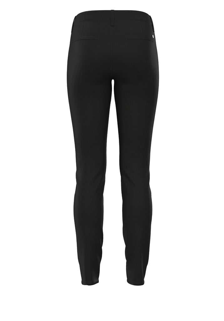 Alberto Tina Black Jersey Print Golfbroek Dames - Zwart