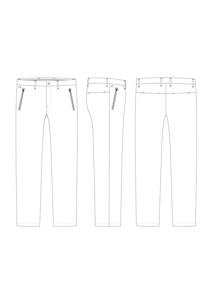 Alberto Nick-2 Rain & Wind Fighter Golfbroek Heren - sfeerbeeld