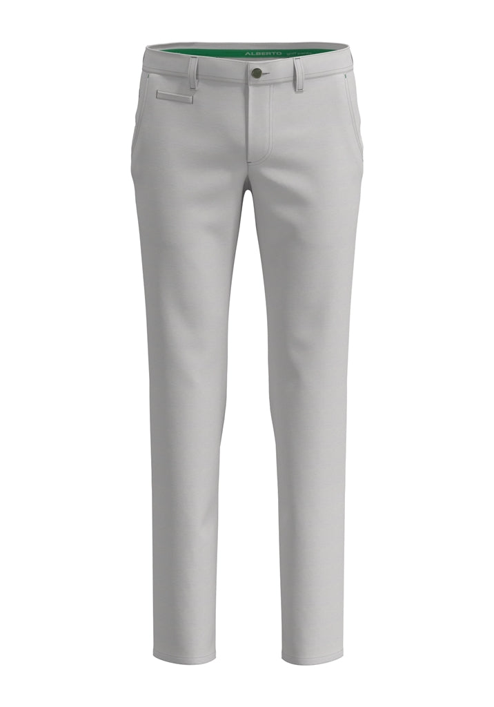 Alberto Rookie Ceramica Gabardine Golfbroek Heren - Middengrijs
