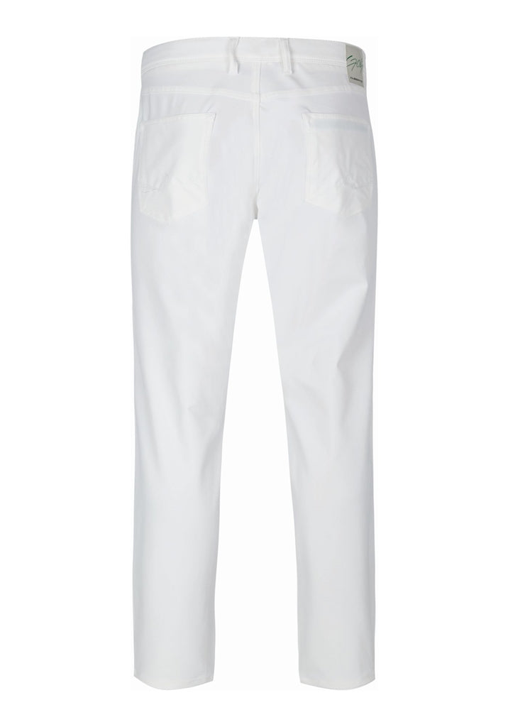 Alberto Robin-G 3xDRY Cooler Golfbroek Heren - Wit