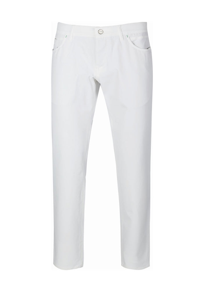 Alberto Robin-G 3xDRY Cooler Golfbroek Heren - Wit