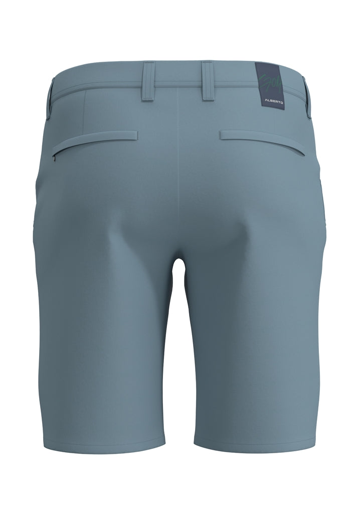 Alberto Earnie Ceramica Gabardine Golfshort Heren - Lichtblauw