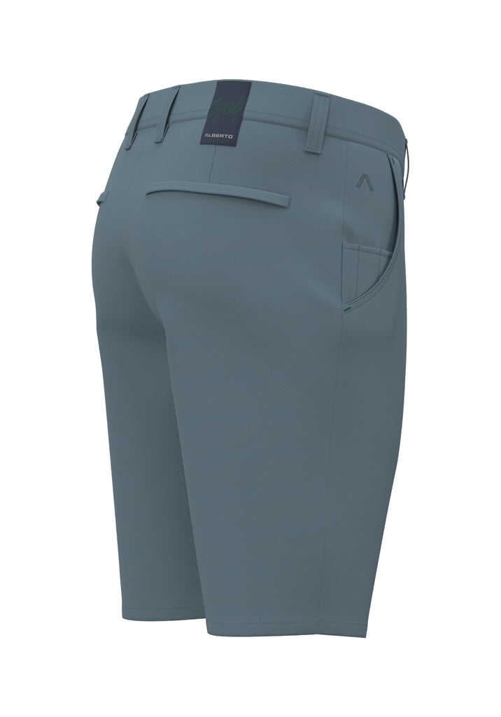 Alberto Earnie Ceramica Gabardine Golfshort Heren - Lichtblauw