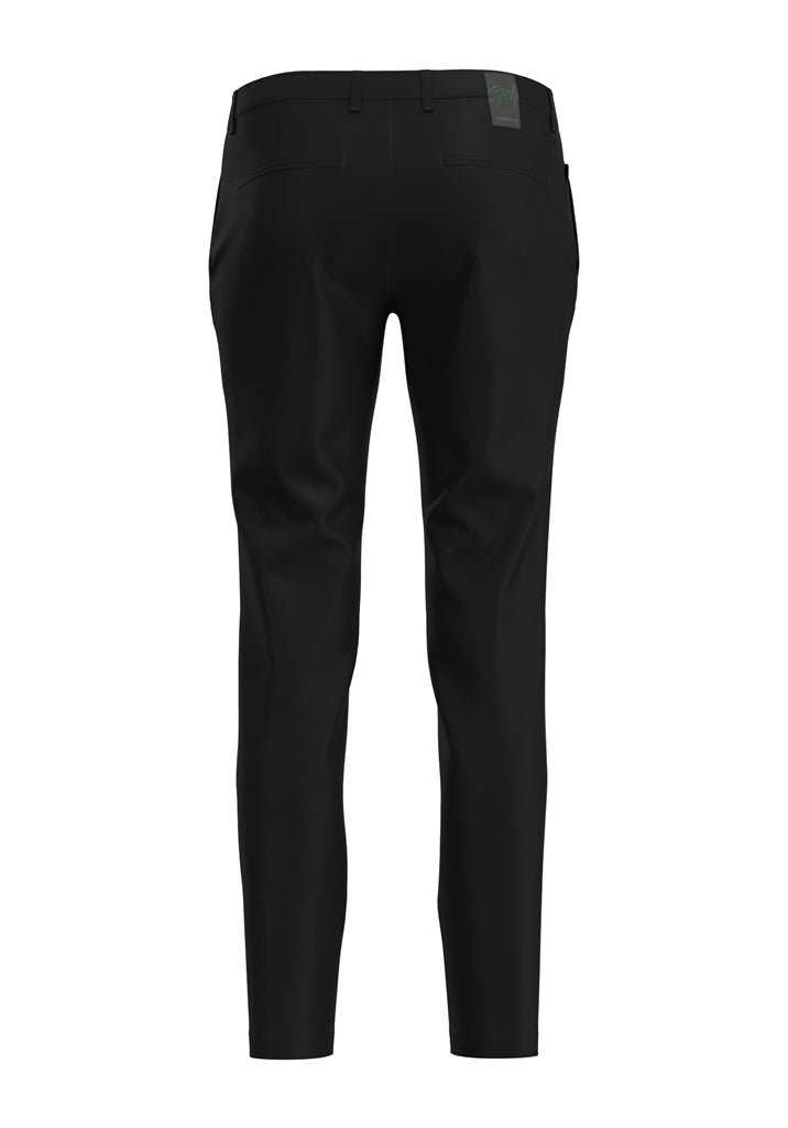 Alberto Ian Tech Print Golfbroek Heren - Zwart