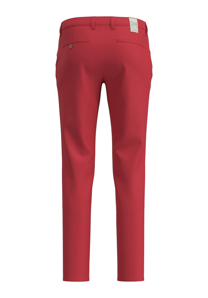 Alberto Rookie 3xDRY Cooler Golfbroek Heren - Rood