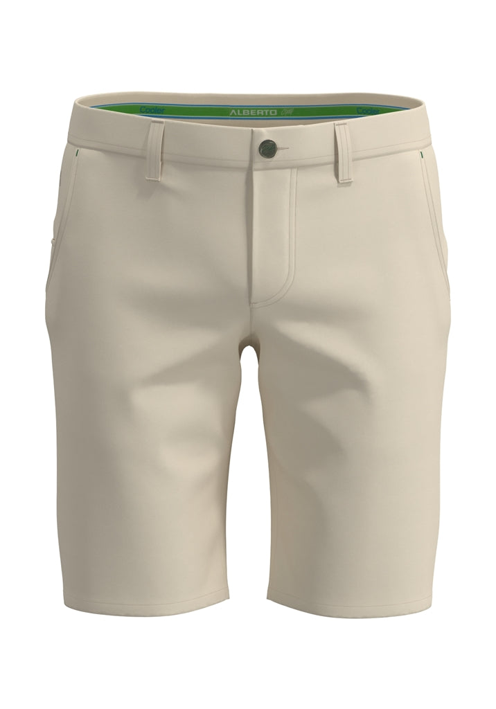 Alberto Earnie 3xDRY Cooler Golfshort Heren - Wit (106)