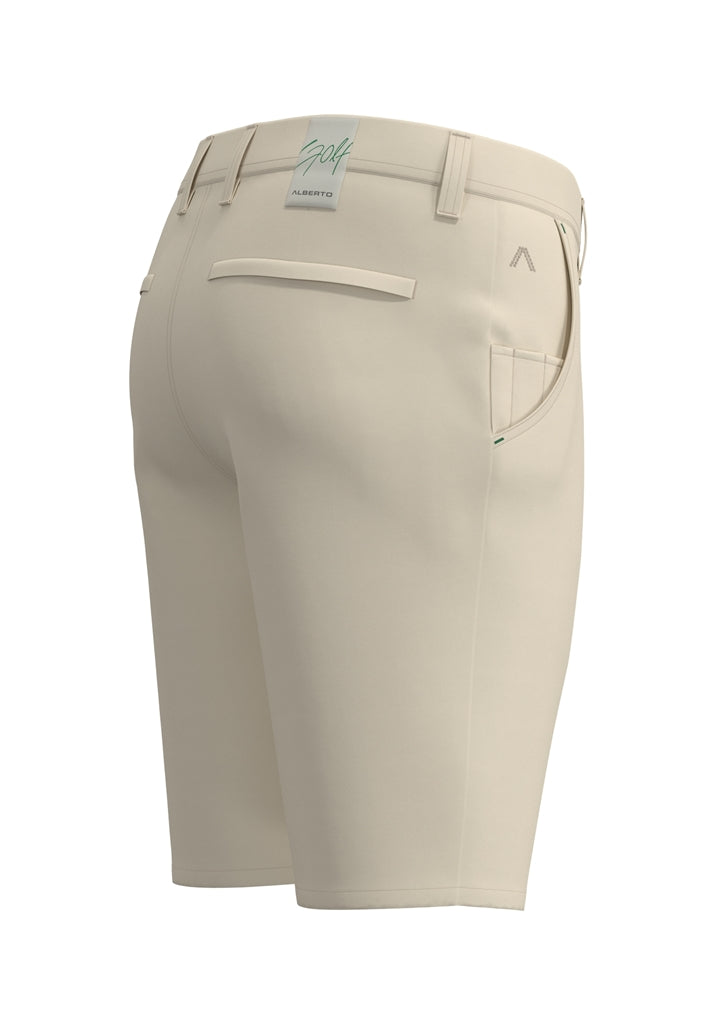 Alberto Earnie 3xDRY Cooler Golfshort Heren - Wit (106)